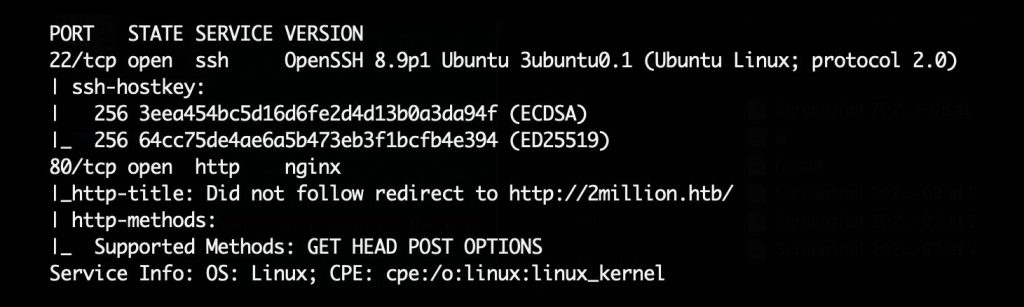namap _Hack The Box