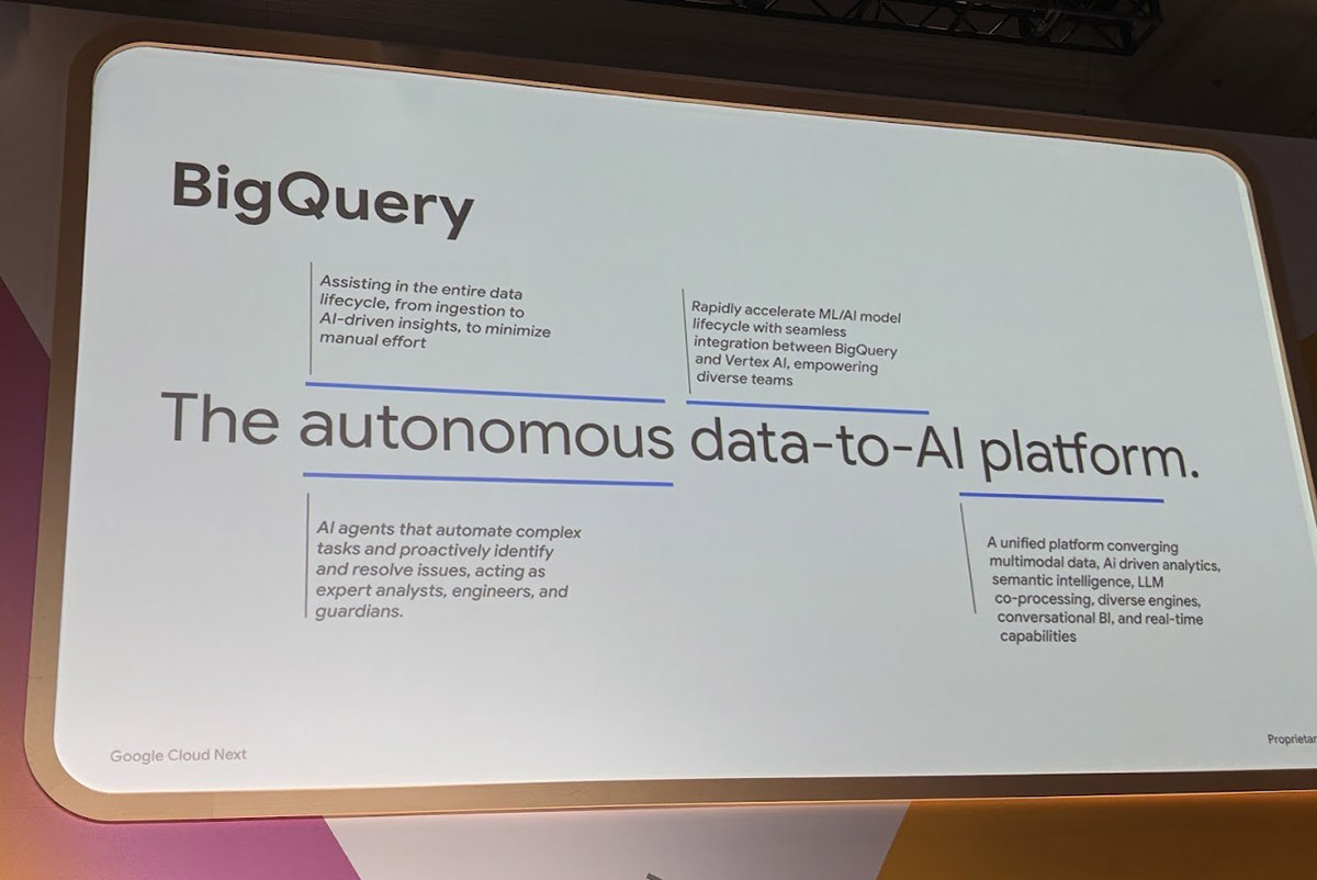 Google Cloud Next 2025の会場の様子