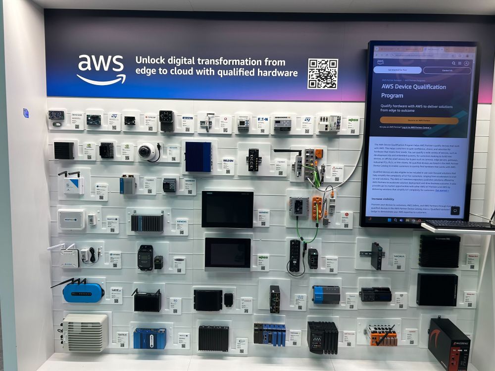AWSサービスとシームレスに連携できる認証済みデバイス群